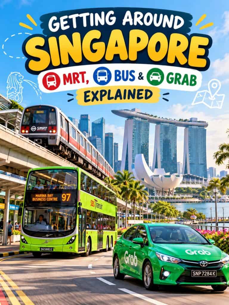 Getting Around Singapore: MRT, Bus, and Grab Explained
