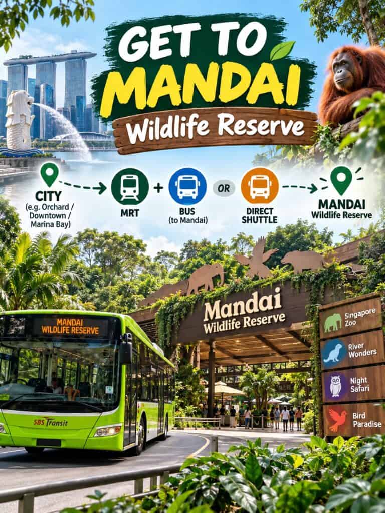 How to Get to Mandai Wildlife Reserve
