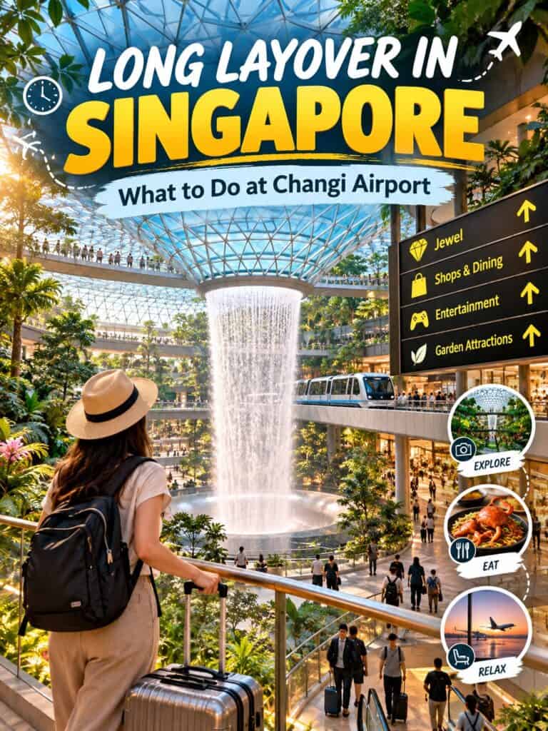 Long Layover in Singapore: What to Do at Changi Airport