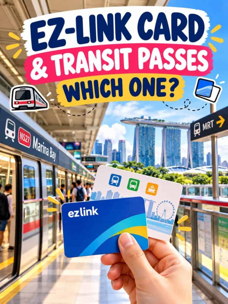 Singapore EZ-Link Card and Transit Passes: Which One Do You Need?