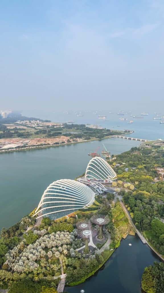 Singapore Skyline View From Above — Singapore