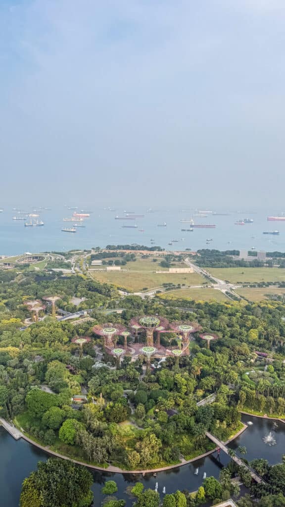Singapore Skyline View From Above — Singapore